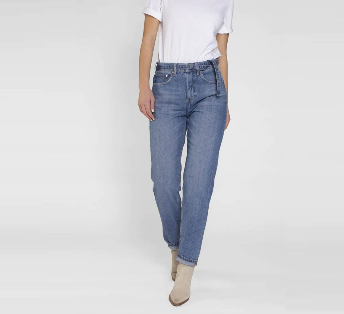 Jean Loose Fit Coton Bio Kuyichi Nora Loose Tapered