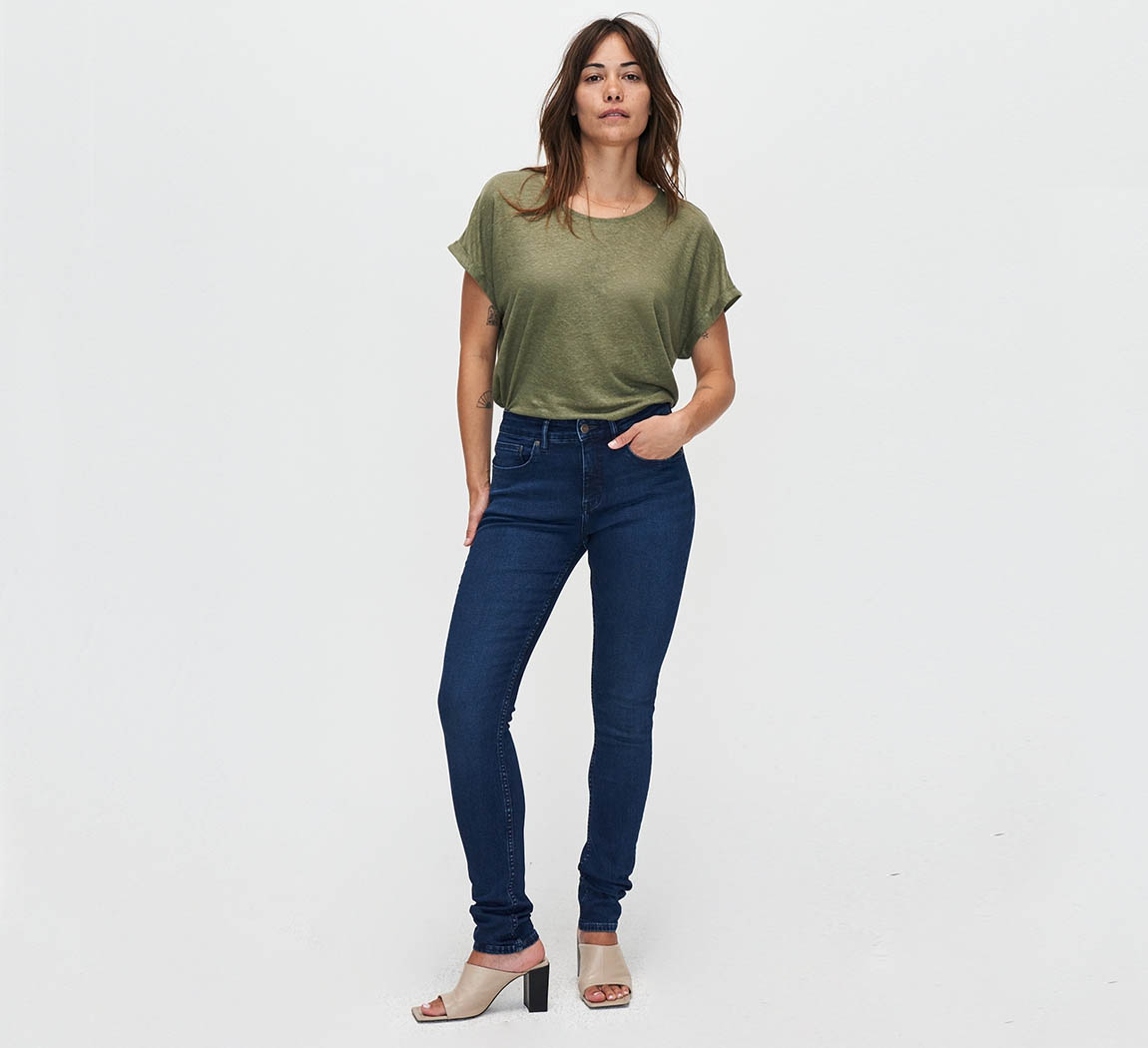 Jean's noire femme  Carey Skinny Black Again