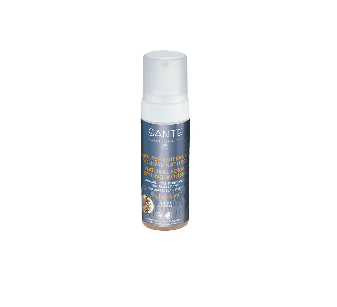 Mousse coiffante ecologique Mousse coiffante volume naturel