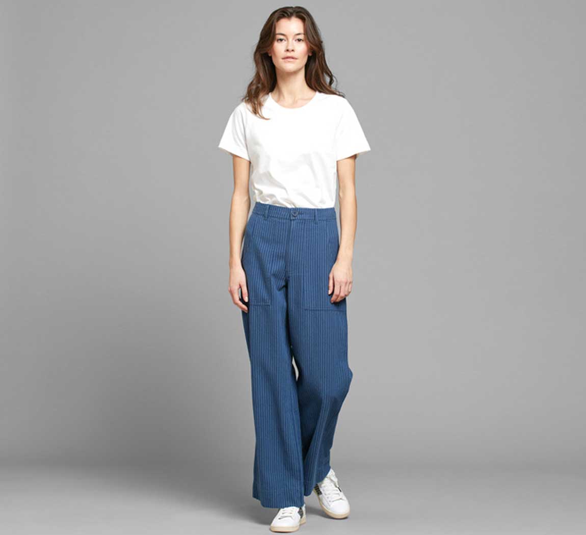 Pantalon femme coton bio taille haute Pants Vara Workwear 