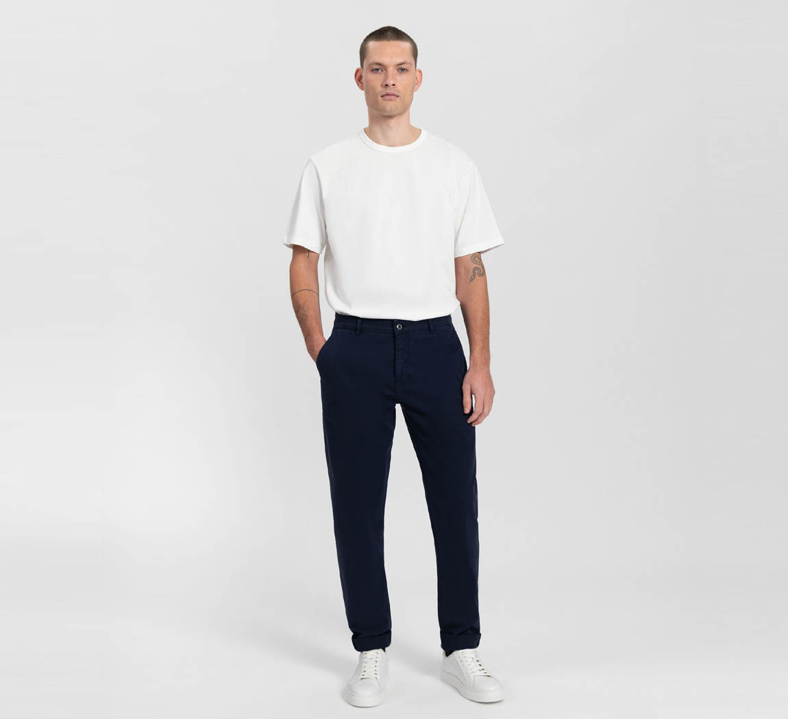 pantalon chino bleu pour homme Darren Dark Navy