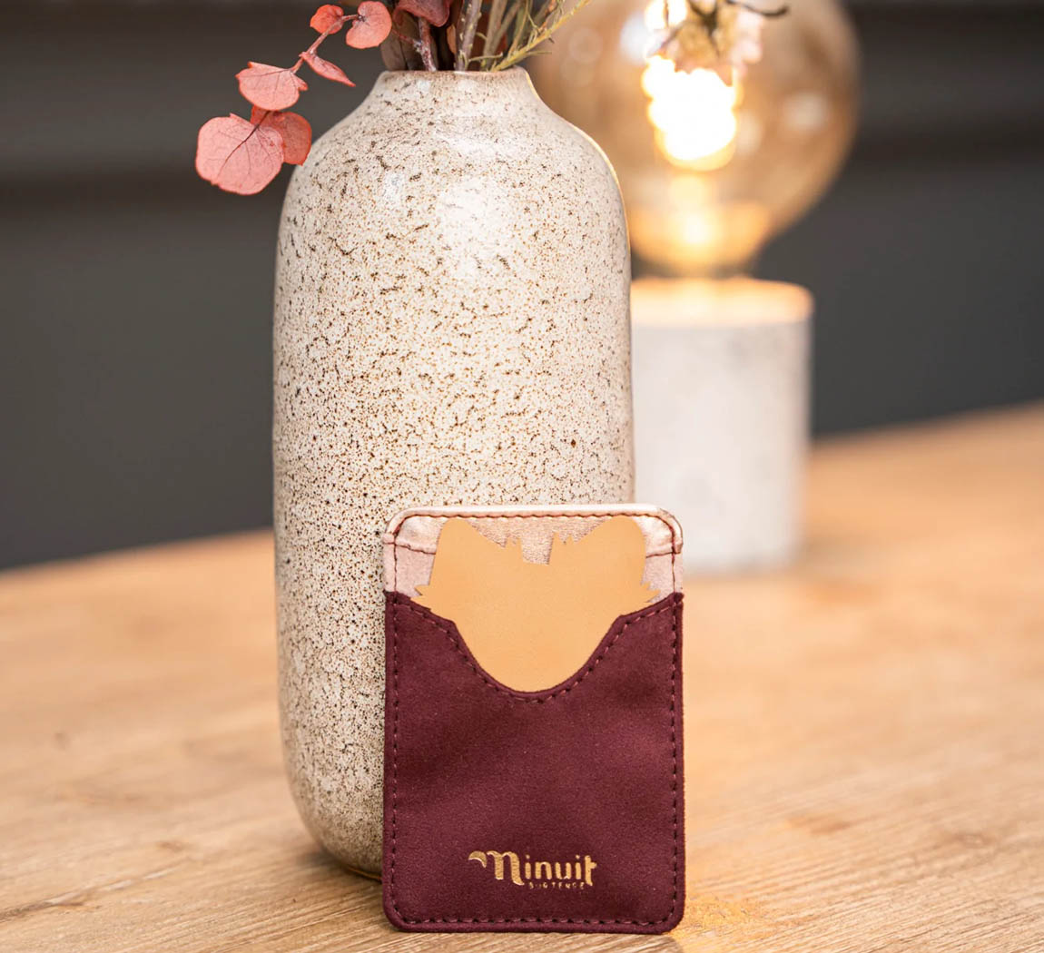 Porte cartes vegan Porte-cartes Crescendo