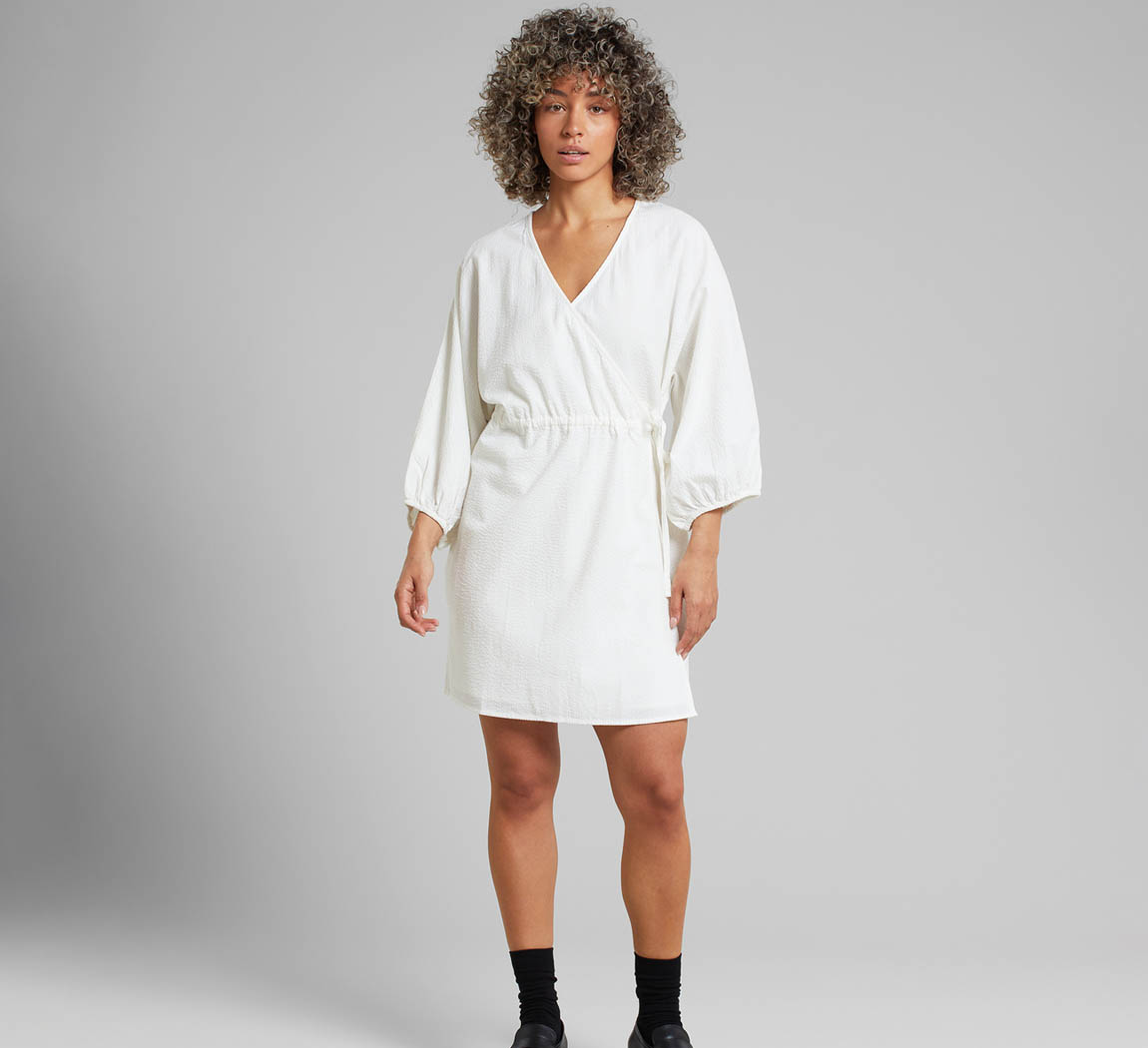 Robe portefeuille en coton bio Robe Ugglan Robe Ugglan