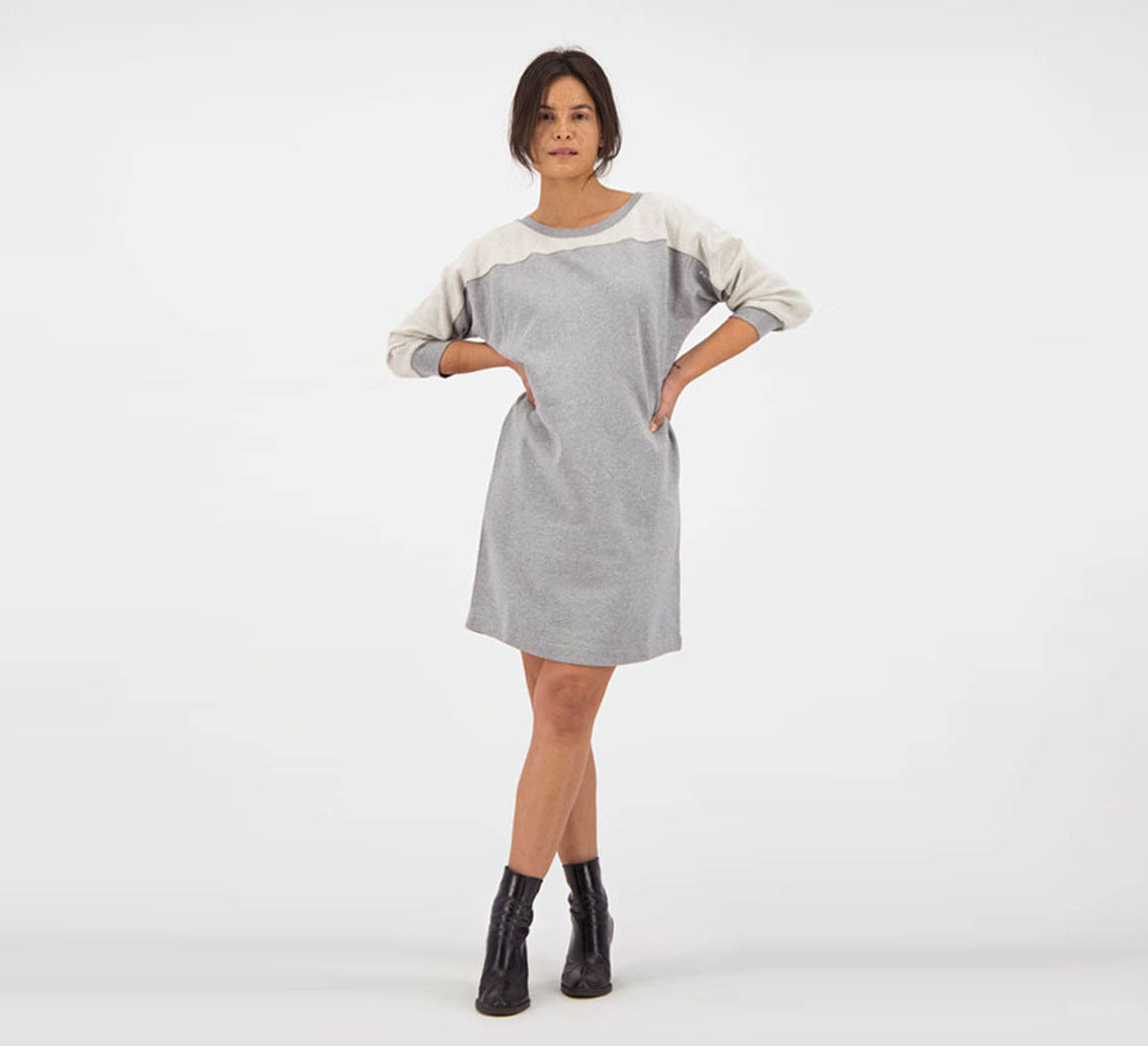 Robe sweat en coton biologique Sweat Dress Agnes 