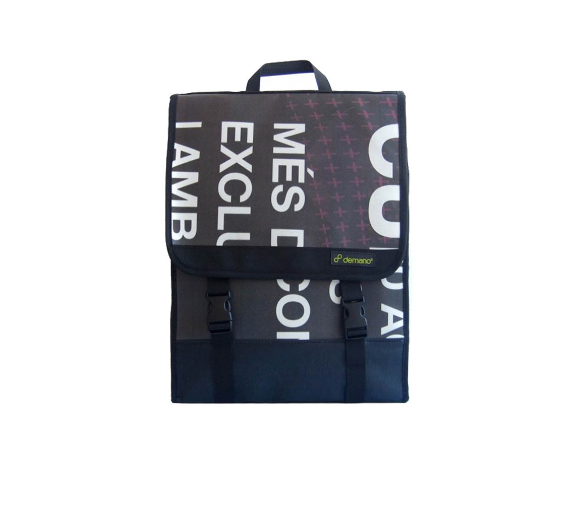 Sac à dos vegan en chambre à air recyclée à dos Verdi L
