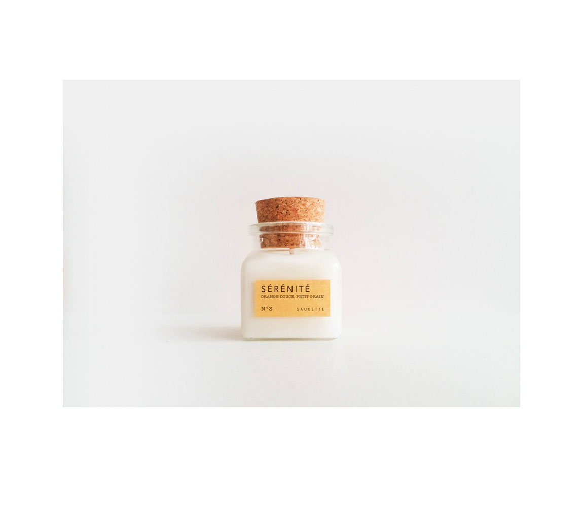 Bougie Vegan Vertueuse Cire de soja Made in France Bougie La Vertueuse