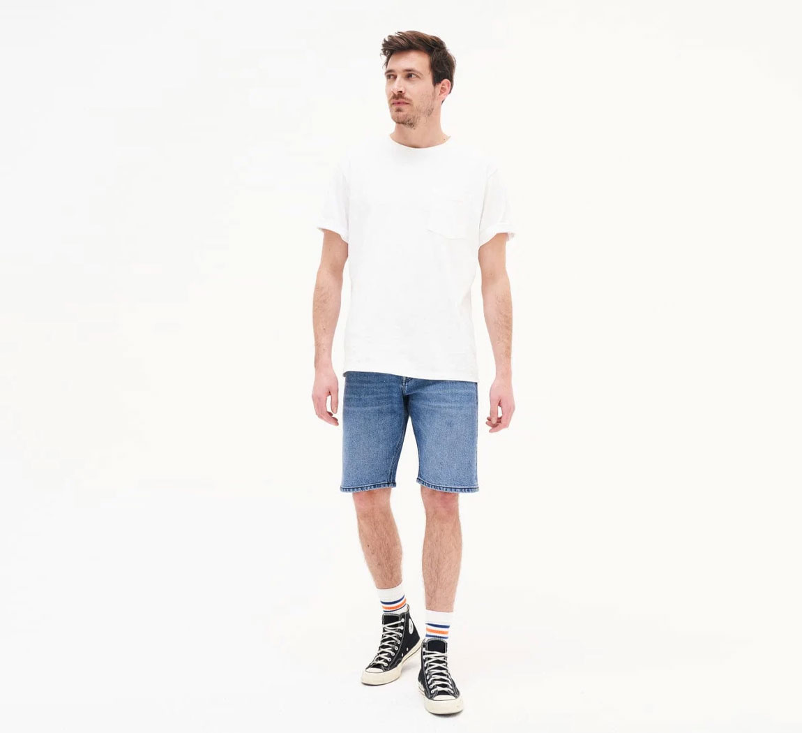 Bermuda homme en jean's vegan Short Jeff