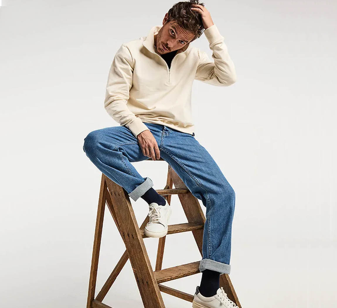 sweat homme col camionneur  Sweat camionneur Chad 