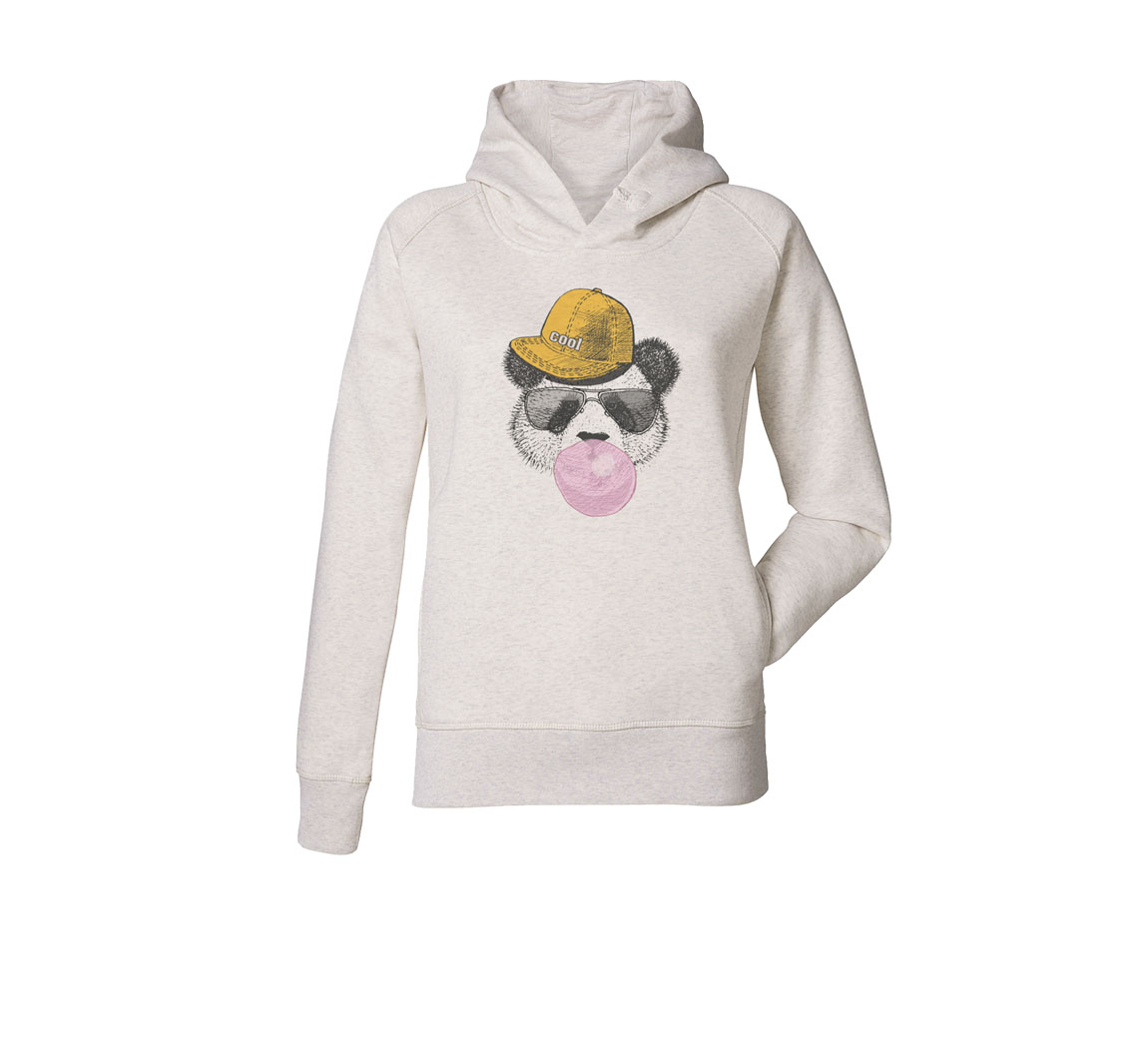 Sweat femme en coton biologiqueà capuche Hoodie UT