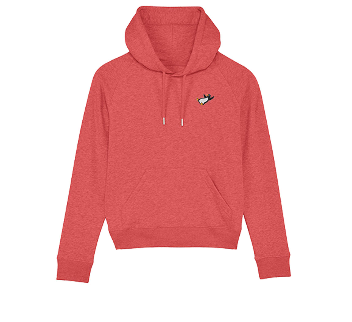 Sweat femme en coton biologiqueà capuche Hoodie UT