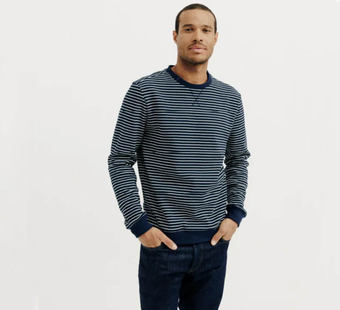 Sweat homme en coton recycle Sweat Paul 