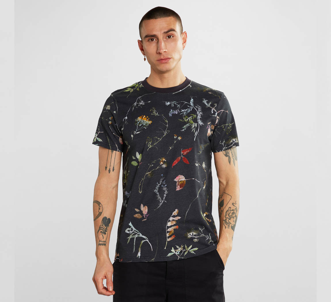 T-shirt homme en coton bio T-shirt Stockholm Jacquard