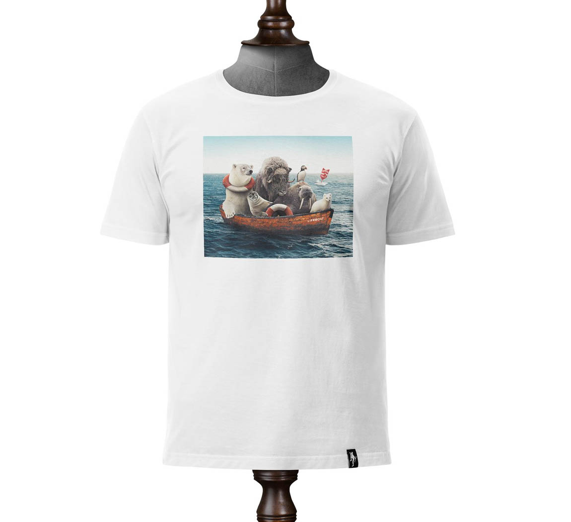 T shirt homme sauver la banquise Polar Rescue