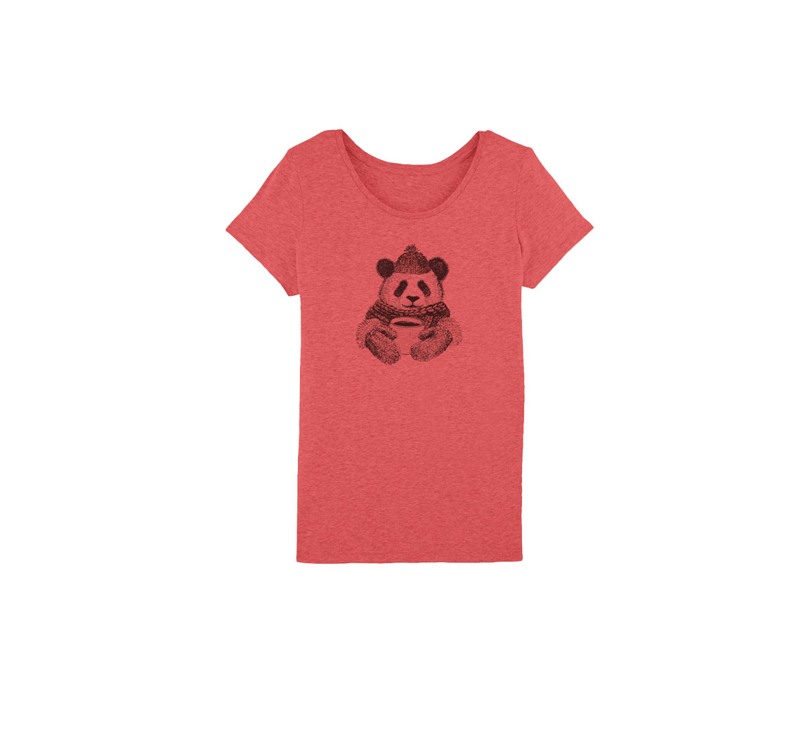 T shirt femme panda  T shirt Panda