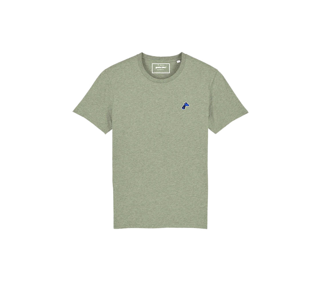 T shirt brodé en coton bio Tee shirt brodé unisexe  T-shirt brodé mixte