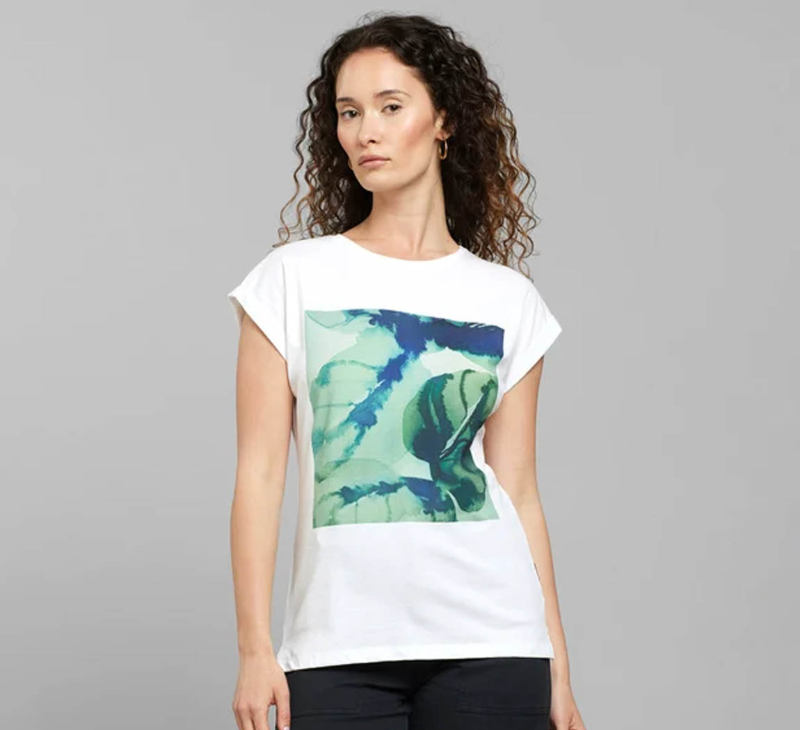 T-shirt femme en coton biologique T-shirt F Dedicated T-shirt Visby