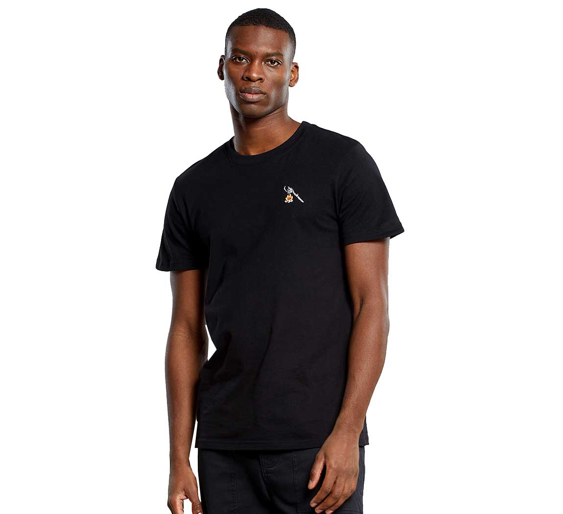 T-shirt homme en coton bio T-shirt Stockholm Jacquard