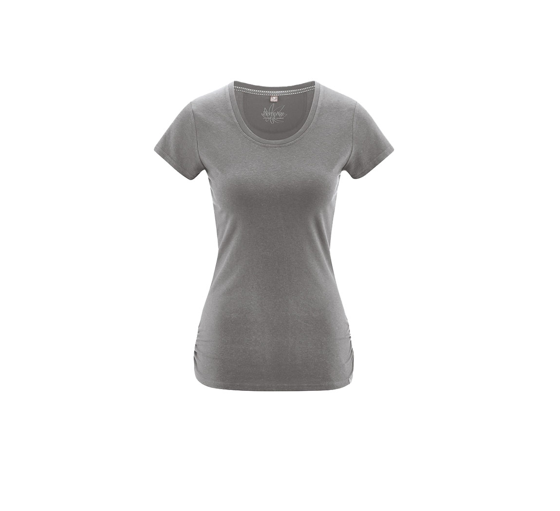 T-shirt femme uni slim fit T shirt Eva