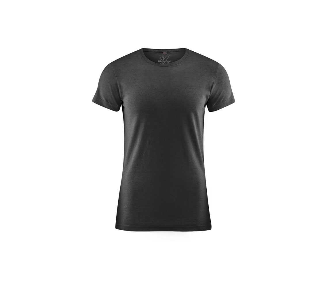 T shirt homme uni vegan Round Neck T-shirt