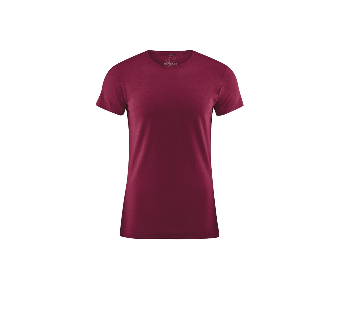 T shirt homme uni vegan Round Neck T-shirt