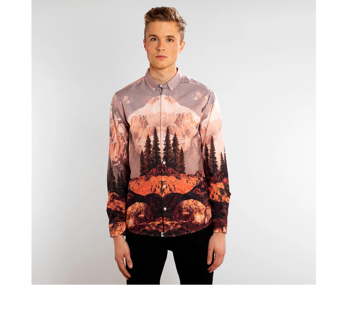 Chemise homme en coton biologique Shirt Varberg