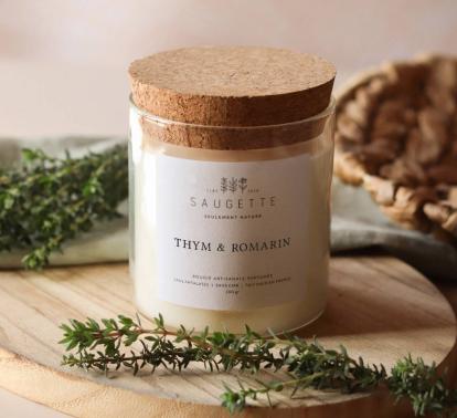 Petite Bougie Thym Romarin