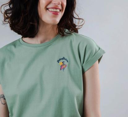 T Shirt Flamant Rose