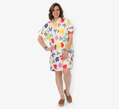 Robe Chemise Symboles